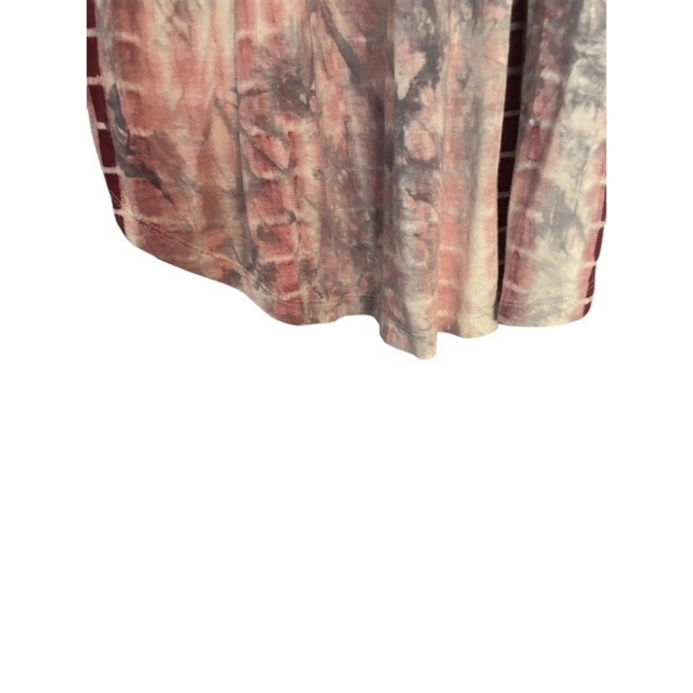 Alchemy Thread Tie Dye Dress Bell Sleeve Tunic Bohemian Casual Medium